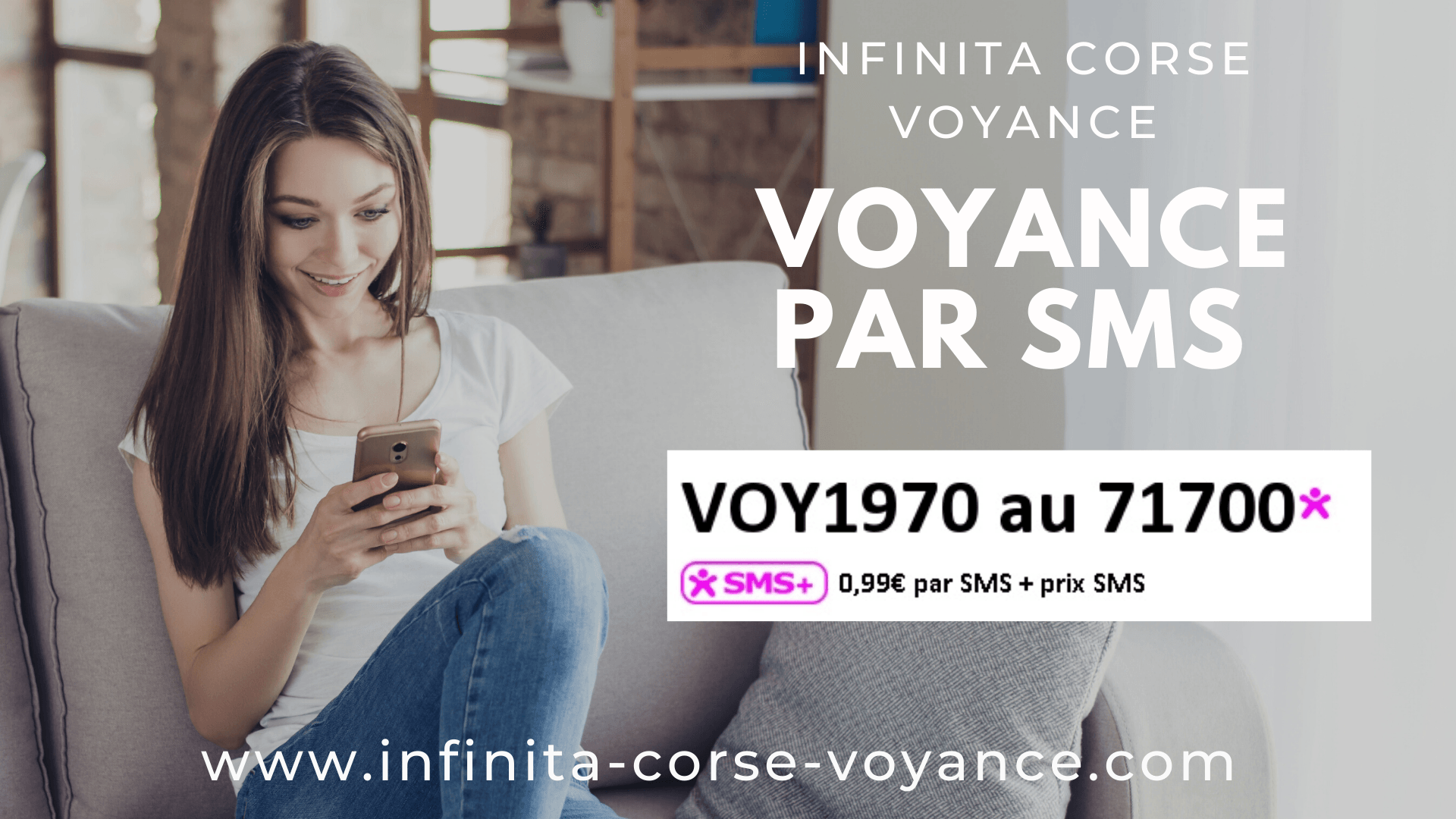 Voyance par sms sérieuse et de qualité avec Sophie Vitali et son équipe de voyants et médiums